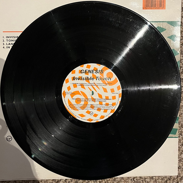 Genesis - Invisible Touch - Used Vinyl Record image 5