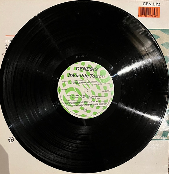 Genesis - Invisible Touch - Used Vinyl Record image 6