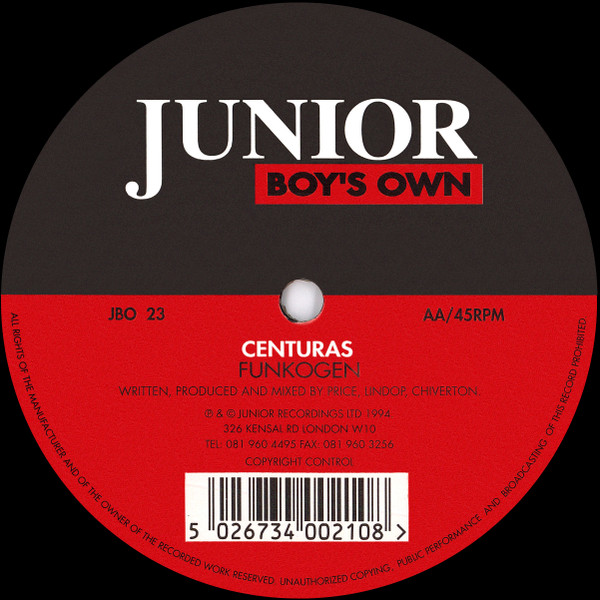 Centuras - Chrome Peg - Used Vinyl Record 12" image 4