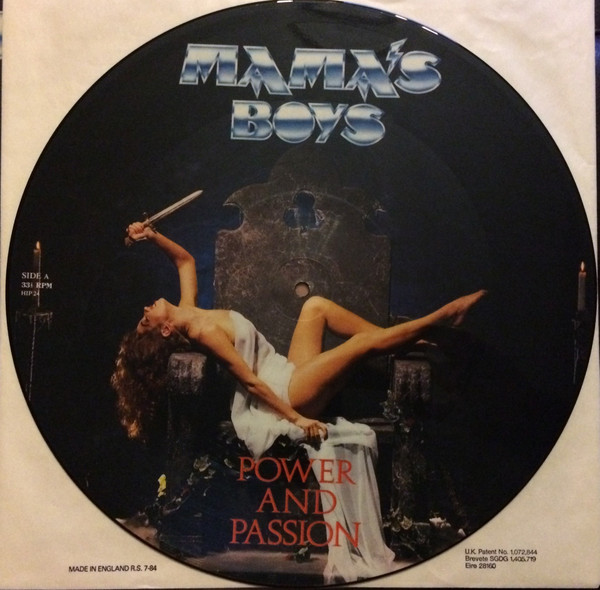 Mama's Boys - Power And Passion - Used Vinyl Record image 5