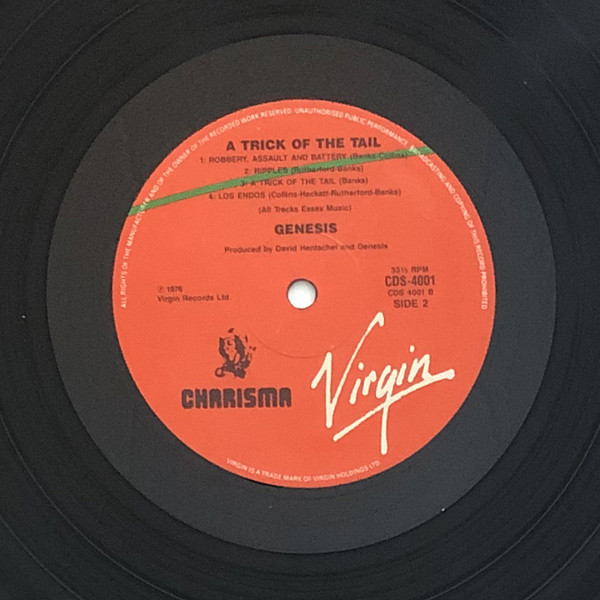 Genesis - A Trick Of The Tail - Used Vinyl Record image 5