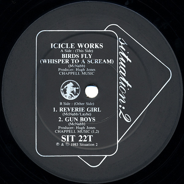 Icicle Works - Birds Fly (Whisper To A Scream) - Used Vinyl Record 12 image 3