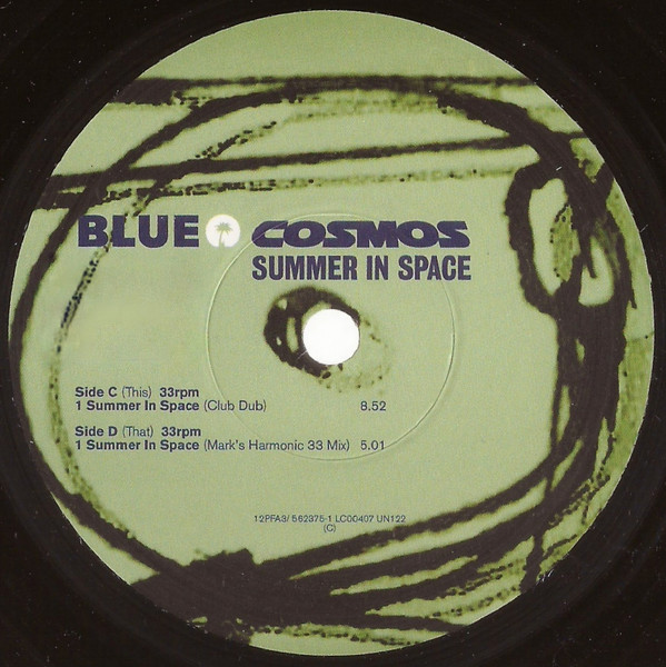 Cosmos - Summer In Space - Used Vinyl Record 12" image 5