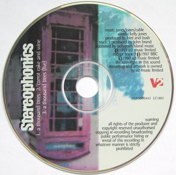 Stereophonics - A Thousand Trees - Used CD image 3