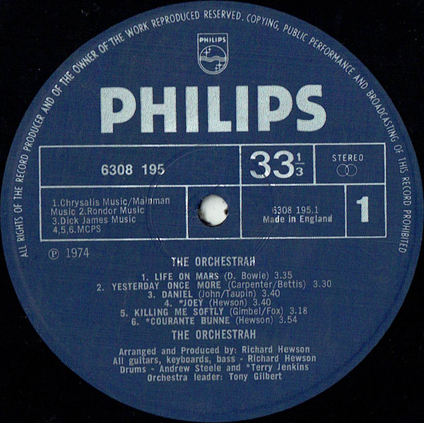 Orchestrah - Used Vinyl Record image 3