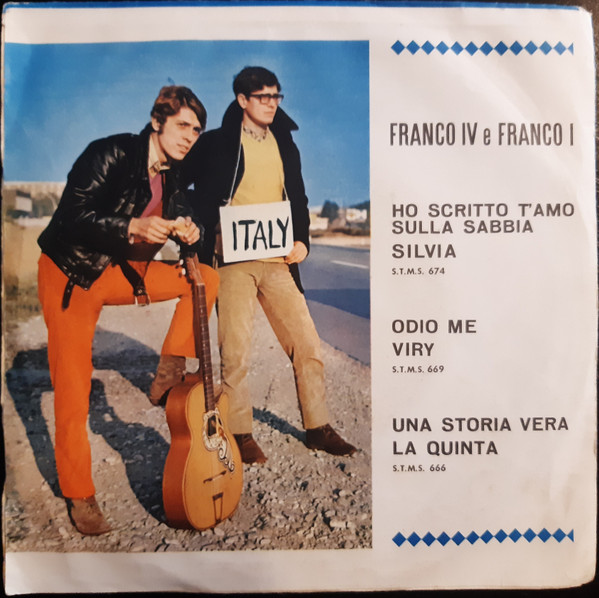 Franco IV E Franco I - Ho Scritto T'Amo Sulla Sabbia - Used Vinyl Recor image 2
