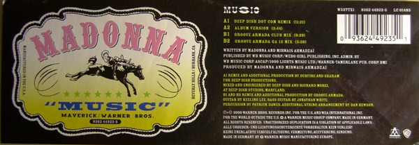 Madonna - Music - Used Vinyl Record 12" image 4