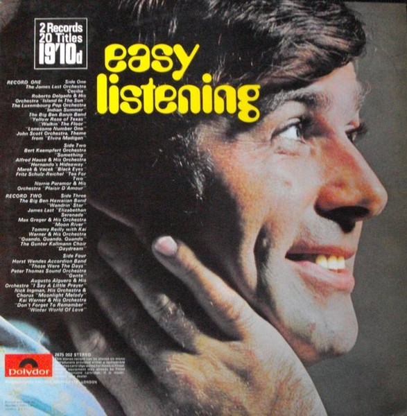 Various - Easy Listening - Used Vinyl Record image 3