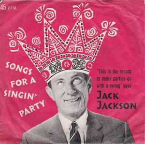 Jack Jackson - Songs For A Singin' Party - Used Vinyl Record 7" image 1