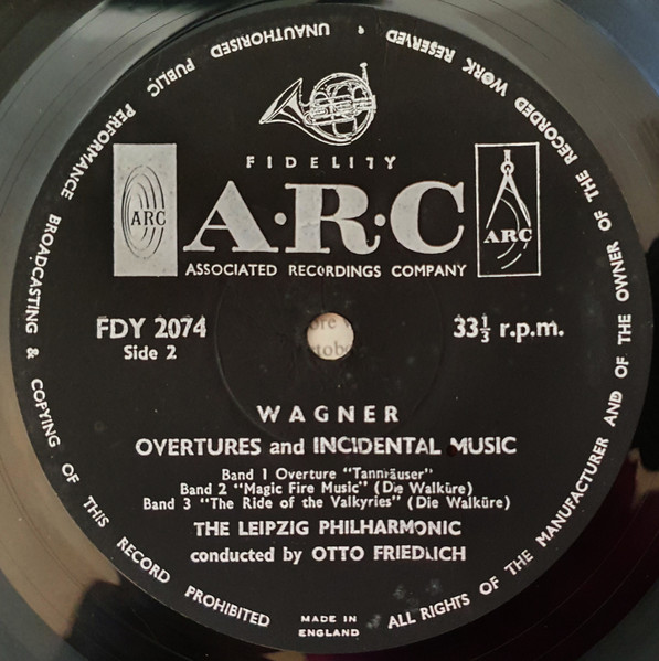 Leipzig Philharmonic - Wagner Overtures And Incidental Music - Used image 4