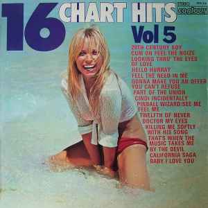 Unknown Artist - 16 Chart Hits Vol 5 - Used Vinyl Record image 1