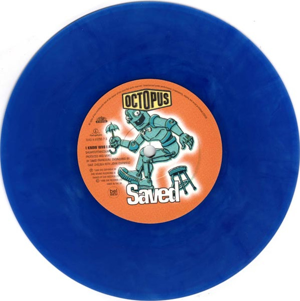Octopus - Saved - Used Vinyl Record 7" image 4