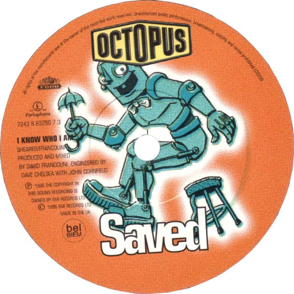 Octopus - Saved - Used Vinyl Record 7" image 6