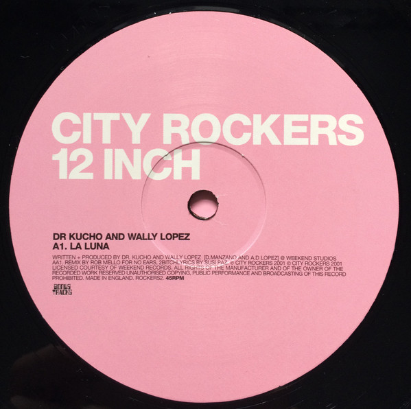 Dr. Kucho! & Wally L - La Luna - Used Vinyl Record 12" image 4