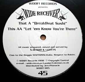 Wide Receiver - Breakbeat Sushi - Used Vinyl Record 12" image 1