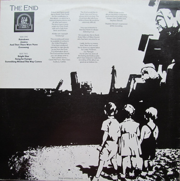Enid - Something Wicked This Way Comes - Used Vinyl Record image 2