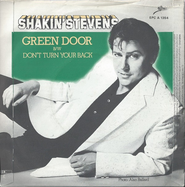 Shakin' Stevens - Green Door - Used Vinyl Record 7 image 2