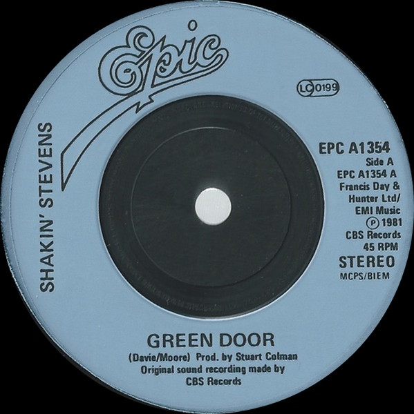 Shakin' Stevens - Green Door - Used Vinyl Record 7 image 3