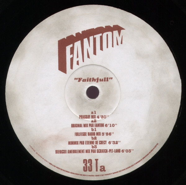 Fantom - Faithfull - Used Vinyl Record 12" image 2