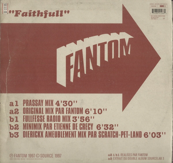 Fantom - Faithfull - Used Vinyl Record 12" image 4