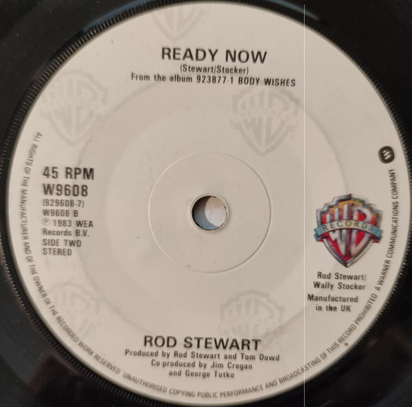 Rod Stewart - Baby Jane - Used Vinyl Record 7" image 2