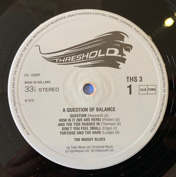 Moody Blues - A Question Of Balance - Used Vinyl Record image 6