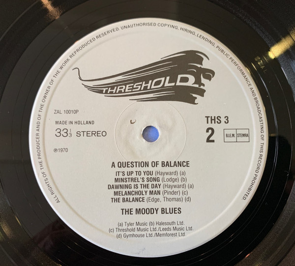 Moody Blues - A Question Of Balance - Used Vinyl Record image 7