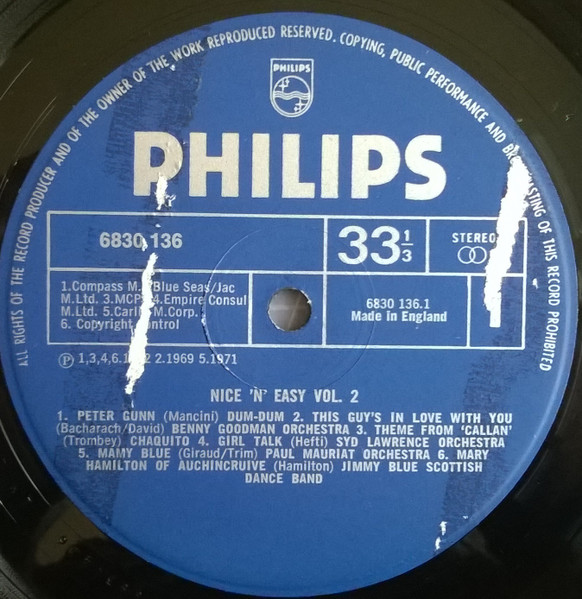 Various - Nice 'n' Easy Volume 2 - Used Vinyl Record image 7