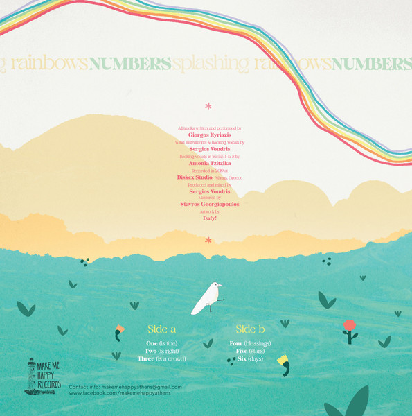 Splashing Rainbows - Numbers - Vinyl Record 12" image 2