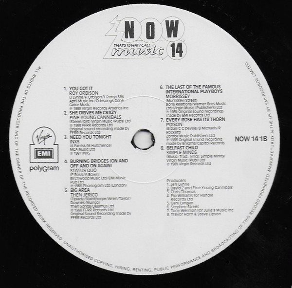 Various - Now That's What I Call Music 14 - Used Vinyl Record Compila image 4