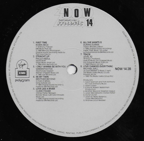 Various - Now That's What I Call Music 14 - Used Vinyl Record Compila image 6