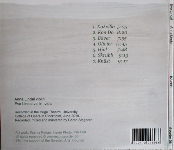 Eva Lindal - Baver - Used CD image 4