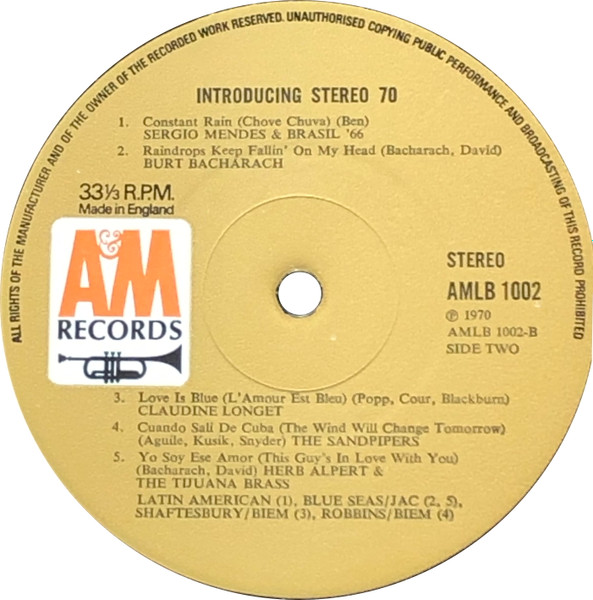 Various - Introducing Stereo 70 - Used Vinyl Record image 4