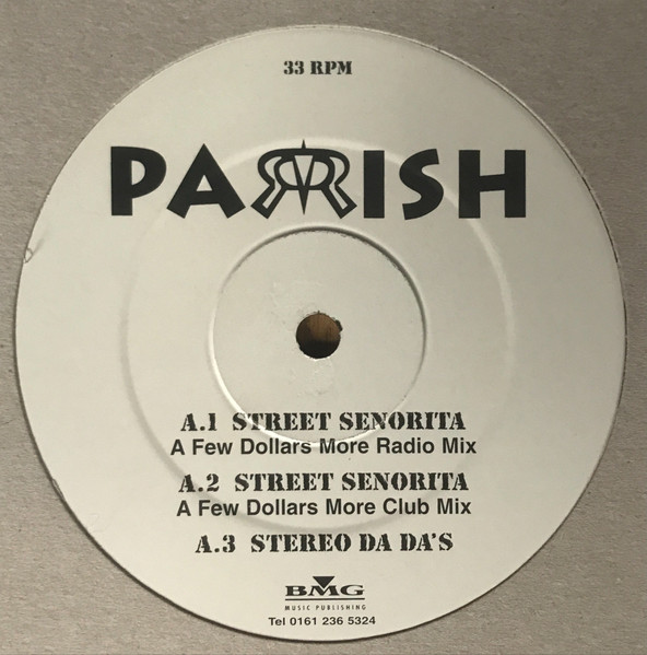 Parish - Street Senorita - Used Vinyl Record 12" image 2