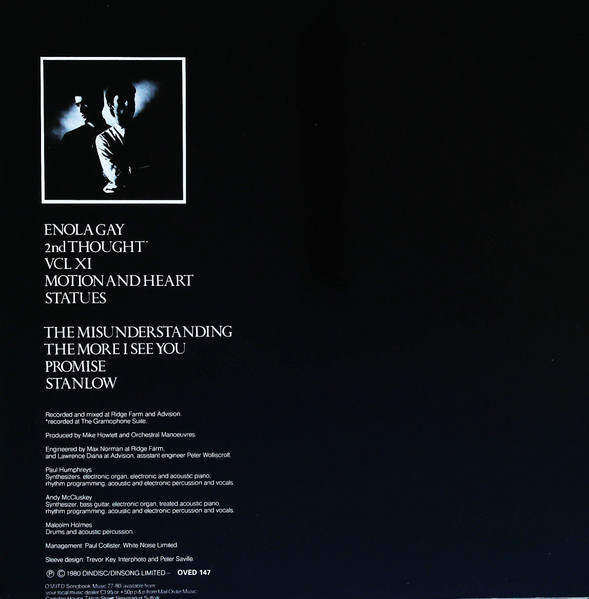 Orchestral Manoeuvre - Organisation - Used Vinyl Record image 2