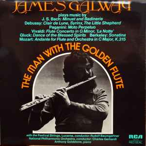 James Galway - Man With The Golden Flute - Used Vinyl Record image 1