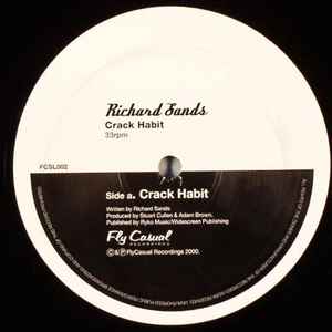 Richard Sands - Crack Habit / Five - Used Vinyl Record 12" image 1