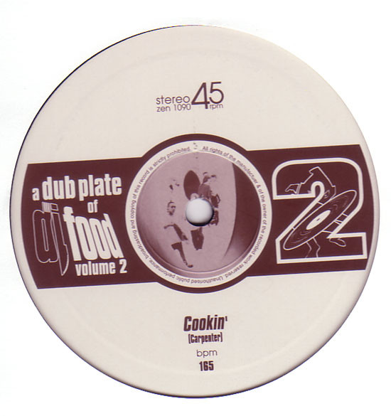 DJ Food - A Dub Plate Of Food Volume 2 - Used Vinyl Record 10" image 4