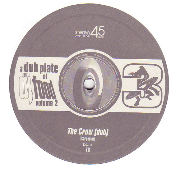 DJ Food - A Dub Plate Of Food Volume 2 - Used Vinyl Record 10" image 5