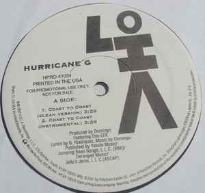 Hurricane G. - Coast To Coast - Vinyl Record 12" image 1