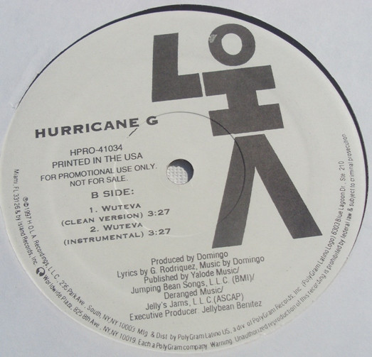 Hurricane G. - Coast To Coast - Vinyl Record 12" image 2