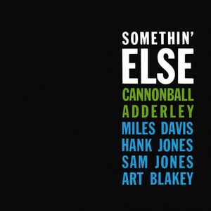 Cannonball Adderley - Somethin' Else - Used CD image 1