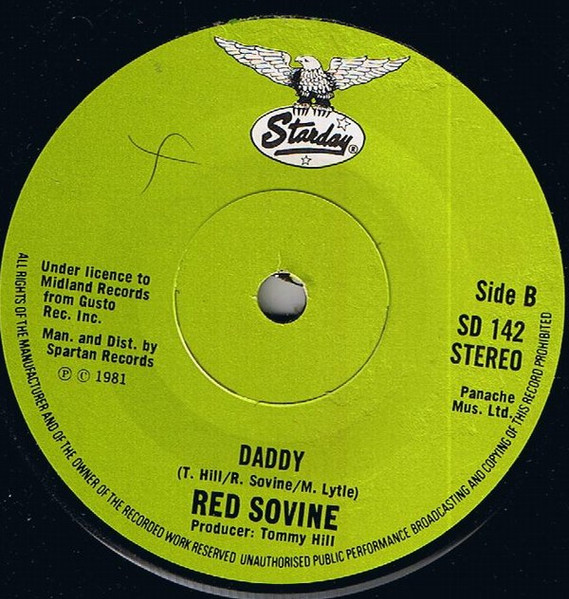 Red Sovine - Teddy Bear - Used Vinyl Record 7" image 2