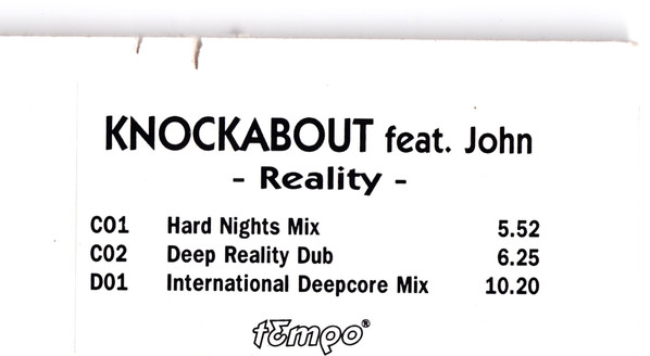 Knockabout - Reality - Vinyl Record 12" image 2