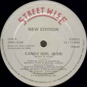 New Edition - Candy Girl - Used Vinyl Record 12" image 1