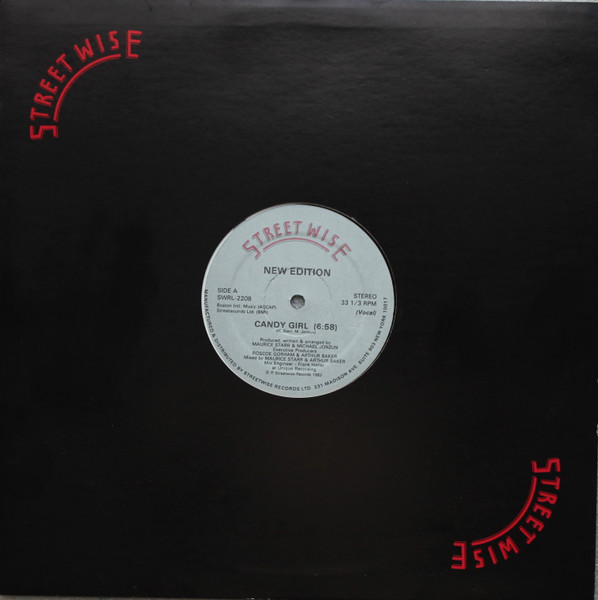 New Edition - Candy Girl - Used Vinyl Record 12" image 3