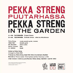 Pekka Streng - Puutarhassa / In The Garden - Used Vinyl Record 12" image 2