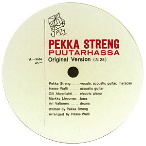 Pekka Streng - Puutarhassa / In The Garden - Used Vinyl Record 12" image 3