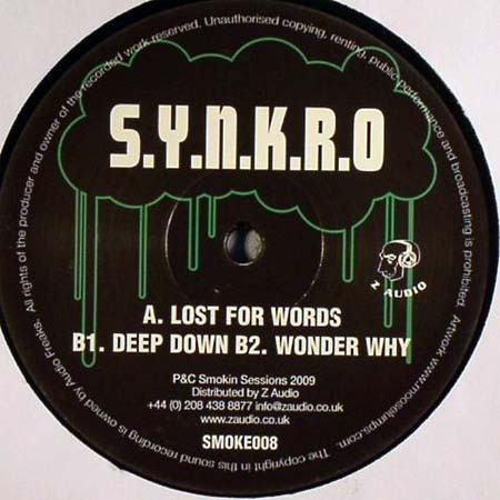 Synkro - Lost For Words - Vinyl Record 12" image 3