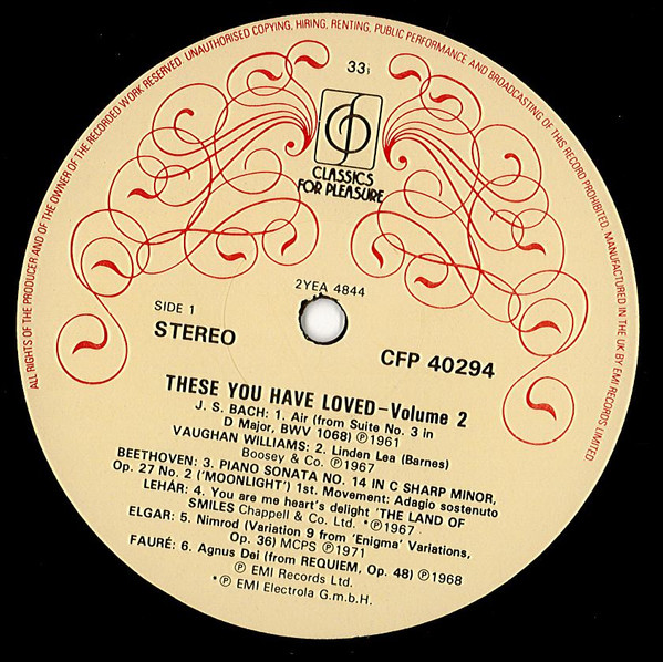 Various - se You Have Loved Volume Two - Used Vinyl Record image 3